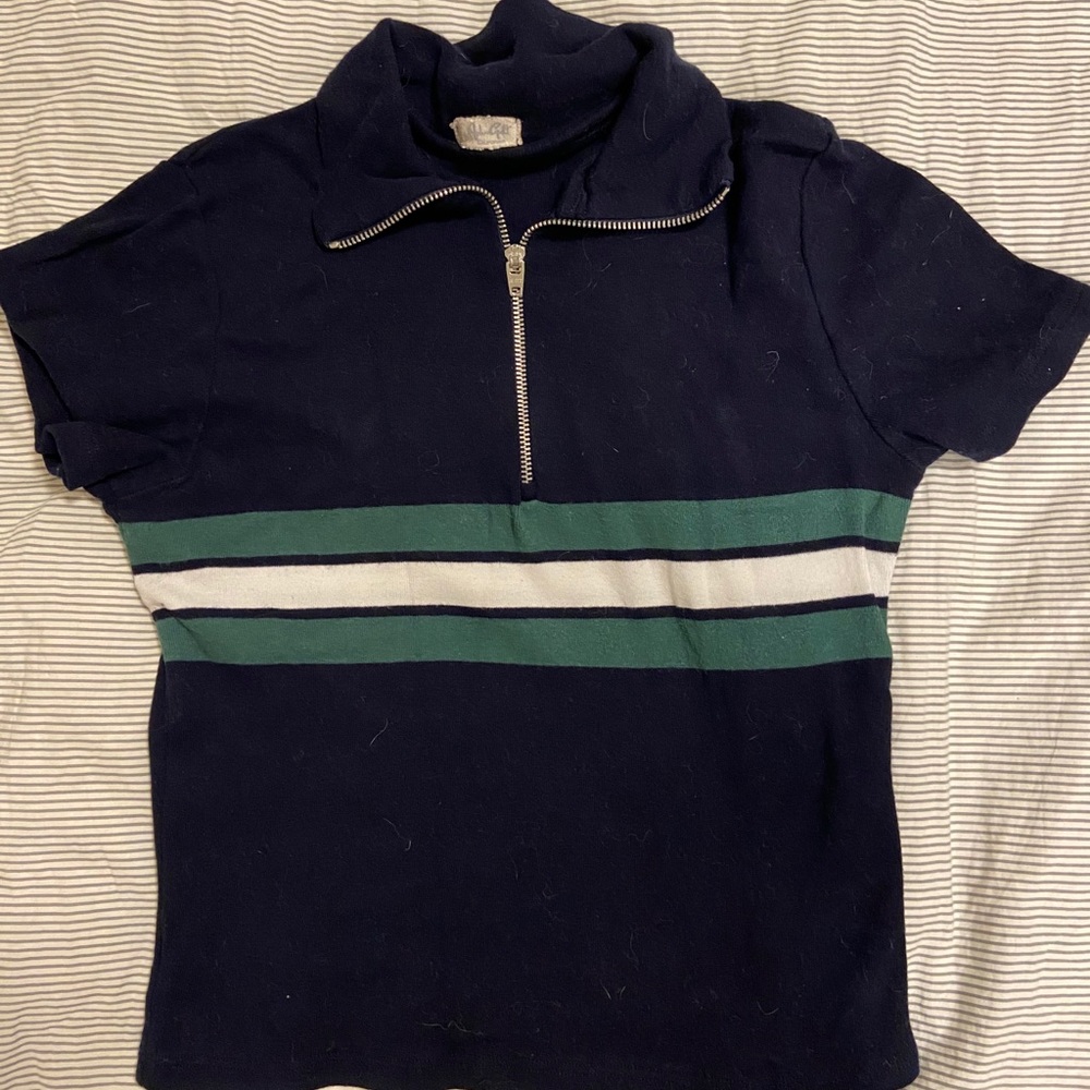 Brandy Melville polo zip up